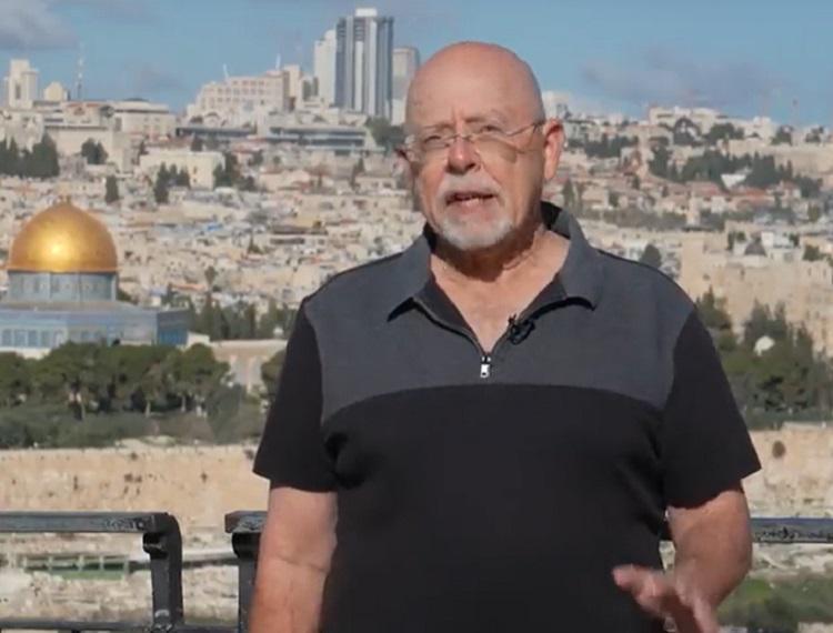 Paul Strand introduced the place in Jerusalem where Jesus lived and died in early April, 2023.