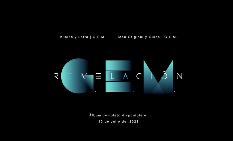 A poster of the announcement in Spanish for G.E.M.'s new album