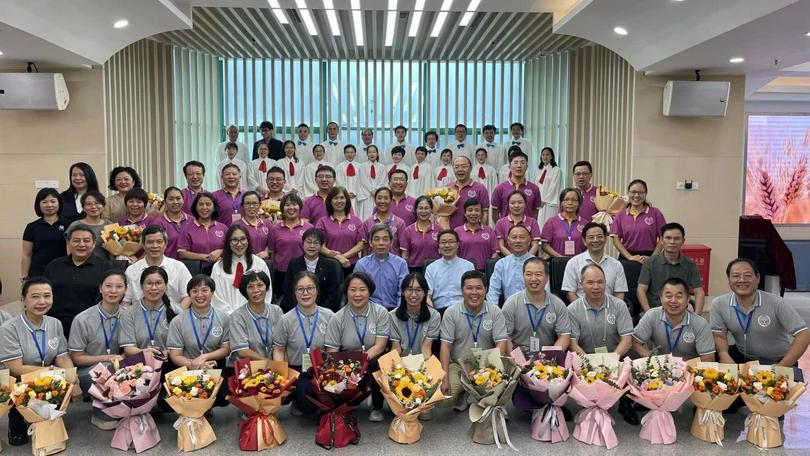 Shenzhen Christian Training Center hosted a closing ceremony for the 2023 academic year in Shenzhen, Guangdong Province, on September 9, 2023.