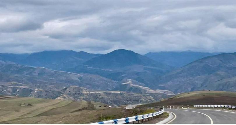 An area close to the border of the Lachin corridor