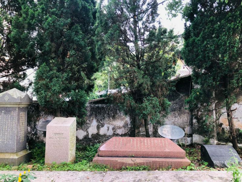 Some stones in Queshi Church, Shantou, Guangdong Province