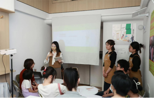 A picture of a coffee-making skill training course