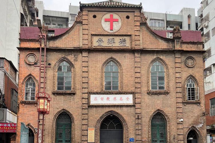 A picture of a church