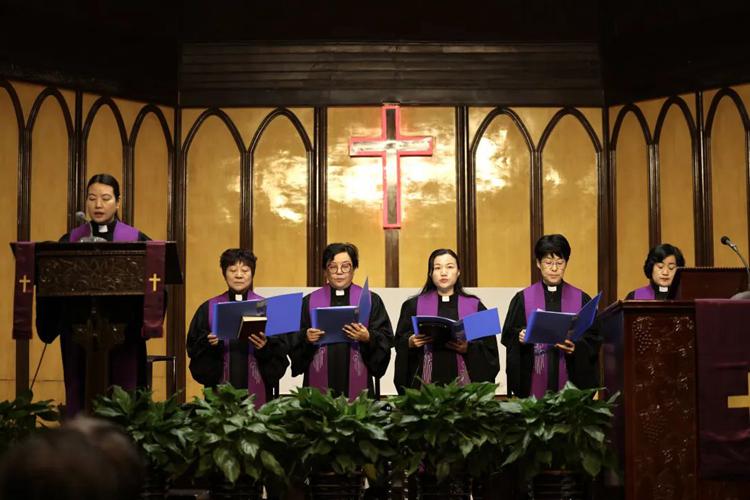 On March 8, 2024, Beijing CC&TSPM organized a World Day of Prayer service at Chongwenmen Church in Beijing.