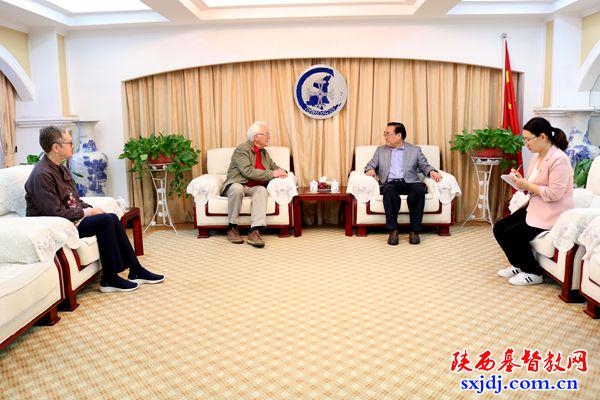 Rev. Johan T. Johansen and the delegation from the Norwegian Missionary Society visited Ankang Church in Ankang City, Shaanxi Province, on October 16, 2024.