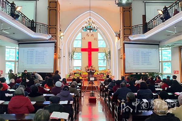 Rongguang Church organized a Scripture Reciting Event in Dujiangyan City, Sichuan Province on an unknown day in 2024.