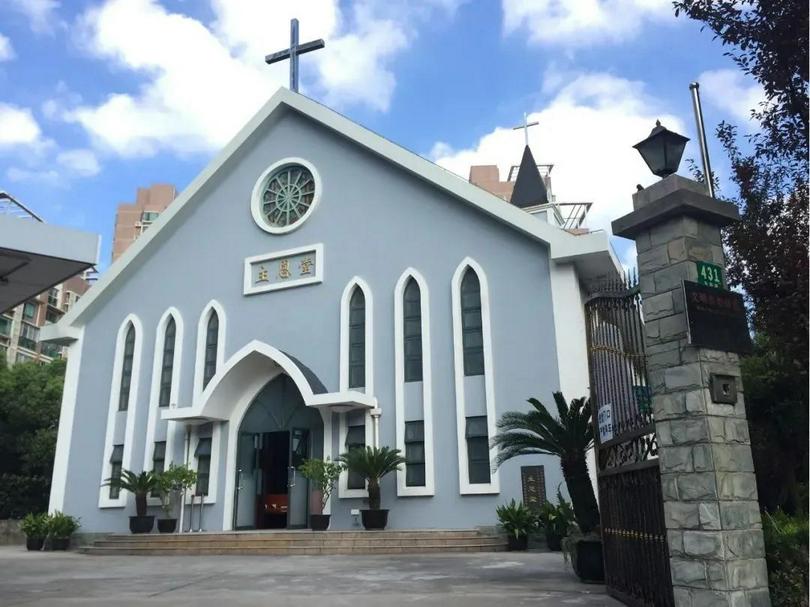 A picture of the Lord's Grace Church in Pudong New Area, Shanghai