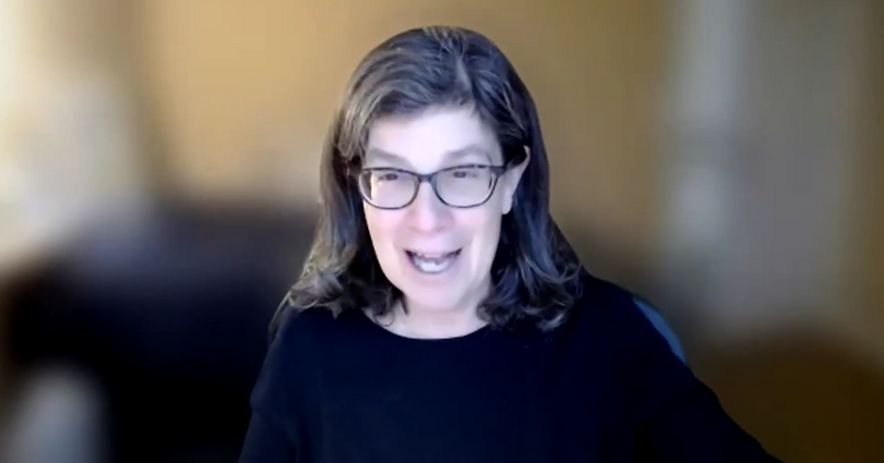 On March 24, Rabbi Jan Uhrbach, director of the Block/Kolker Center for Spiritual Arts at the Jewish Theological Seminary (JTS), delivered a lecture titled "Who Shall Cross: A Talmudic Reimagining of the Passover Narrative."