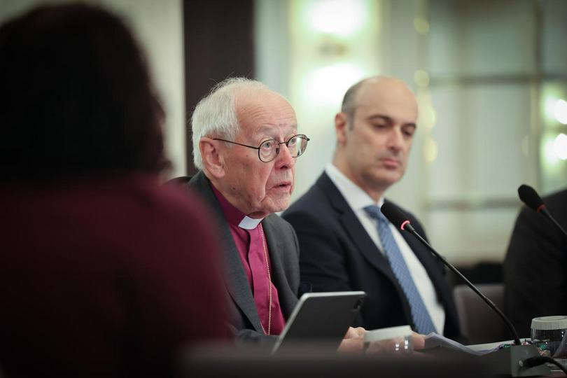 Bishop Dr Jonas Jonson, from the Church of Sweden provided the keynote "The Stockholm Conference: Context, Outcome and Relevance" at the CCIA conference in Athens on 19 MAy 2025.