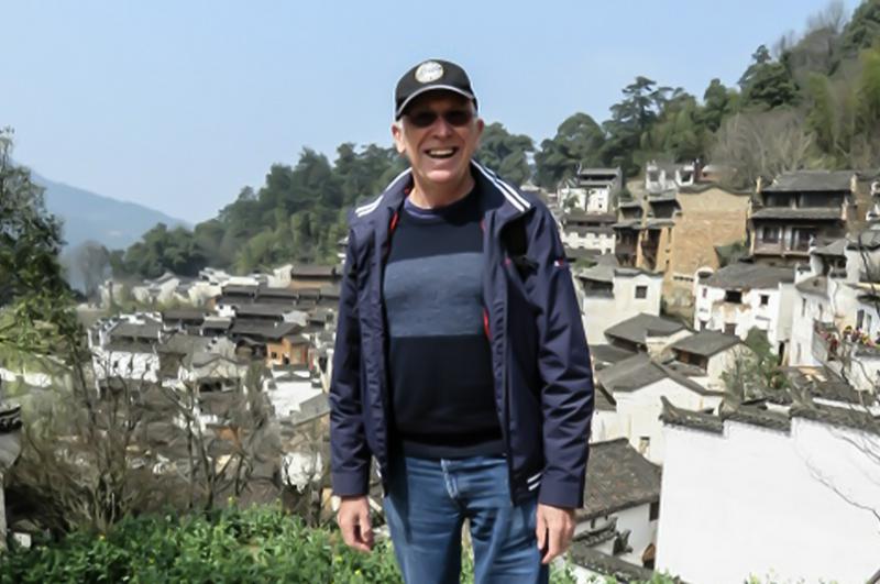 John Holliday retraced Walter Henry Medhurst’s steps in Huangling, Wuyuan, Jiangxi Province, on March 9, 2018.