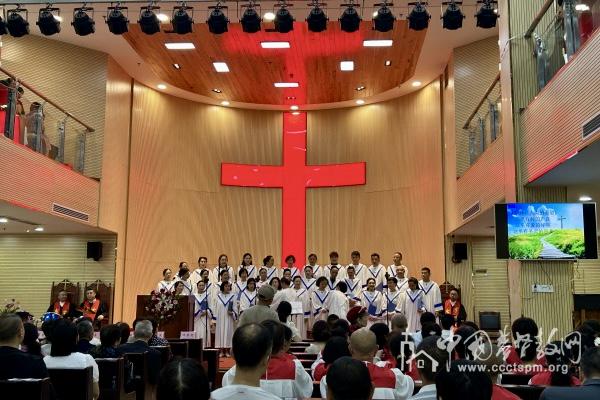 Zhongba Gospel Church held a dedication ceremony for the completion of the post-earthquake reconstruction in Jiangyou City, Sichuan Province, on May 28, 2025.