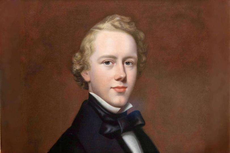 A portrait of the young James Hudson Taylor