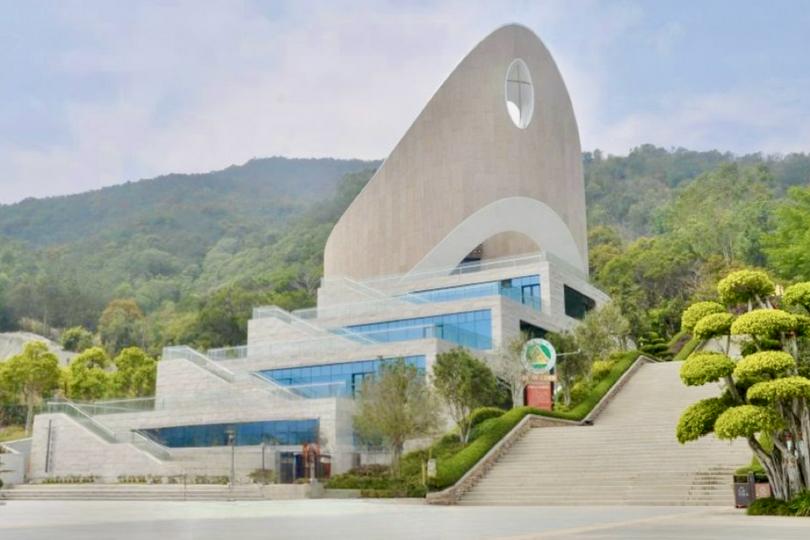 A picture of the Julong Town Church in Huian County, Quanzhou City, Fujian Province