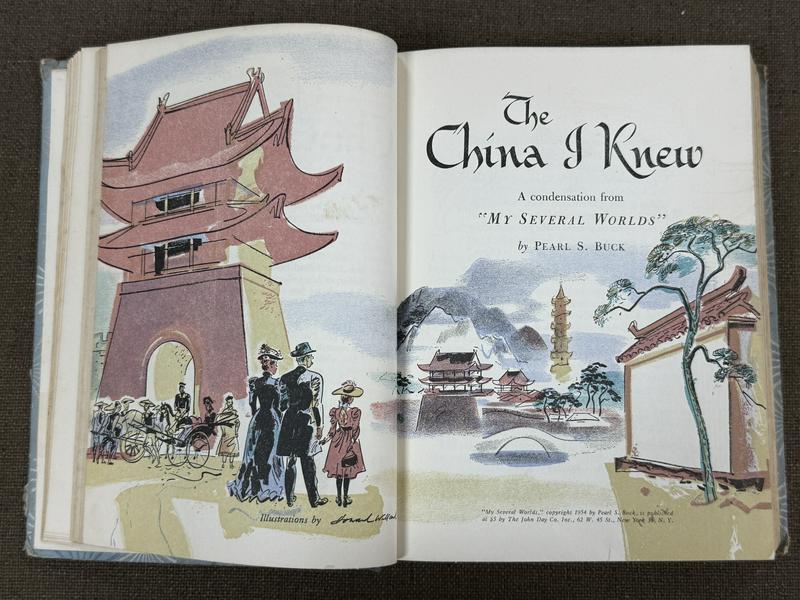 A condensed version of “My Several Worlds”, titled “The China I Know” by Pearl S. Buck at the Shanghai Library, Shanghai, from June 7 to August 28, 2025