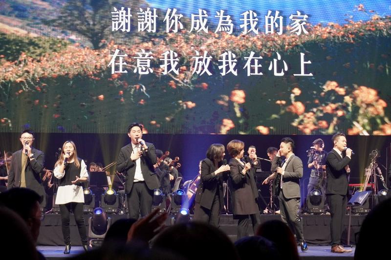 Stream of Praise Music Ministries staged a performance during the team's 2025 Asia Tour at the Hong Kong Convention & Exhibition Centre on August 2, 2025.