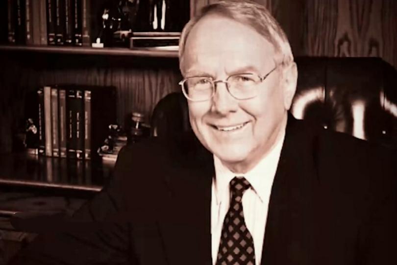 A portrait of Dr. James Dobson