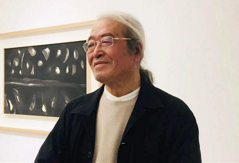 A photo of Daozi (given name Wang Min), a renowned Christian artist, poet, and painter