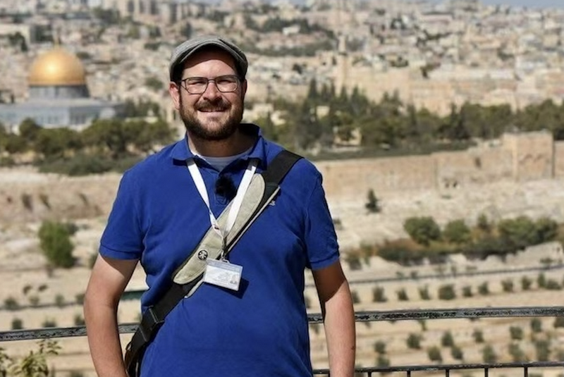 Samuel Kahn, Deputy Consul General of Israel in Shanghai, in Jerusalem, Israel