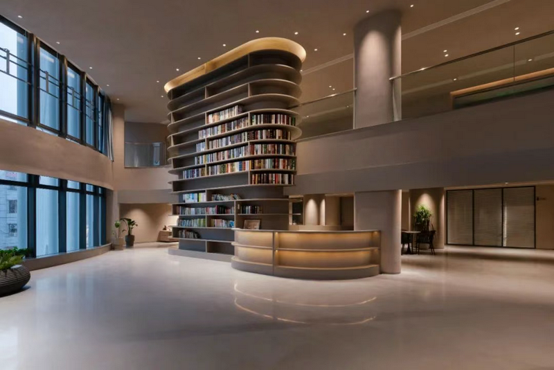 The lounge of Changle Chengguan Church in Fuzhou, Fujian