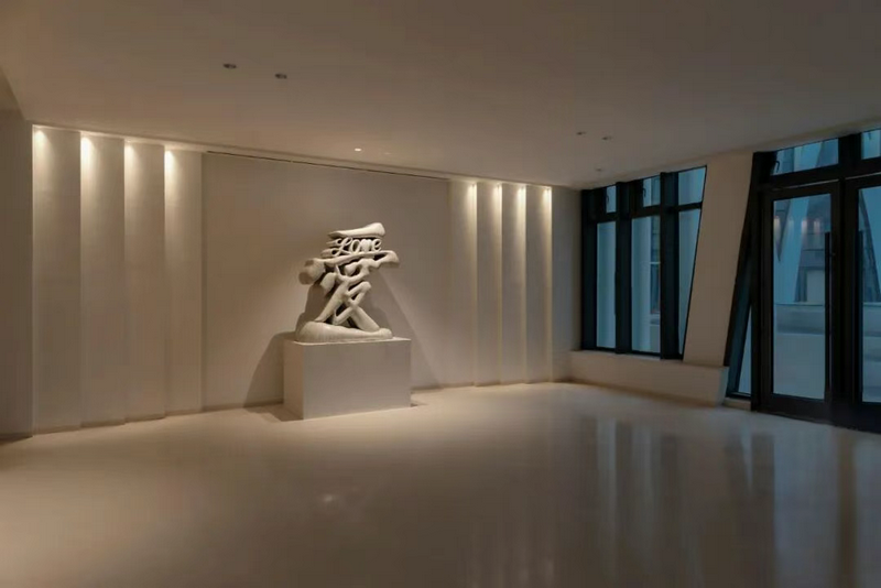 A sculpture of the Chinese character "愛" (love) at Changle Chengguan Church, Fuzhou, Fujian