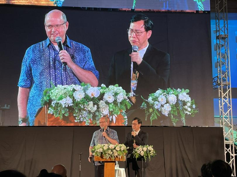 Rev. Dr. James Hudson Taylor IV, president of China Evangelical Seminary, delivered a message titled "Prospering the Gospel" at the fourth Impact Asia Alliance Summit in Tokyo, Japan, on September 30, 2025.
