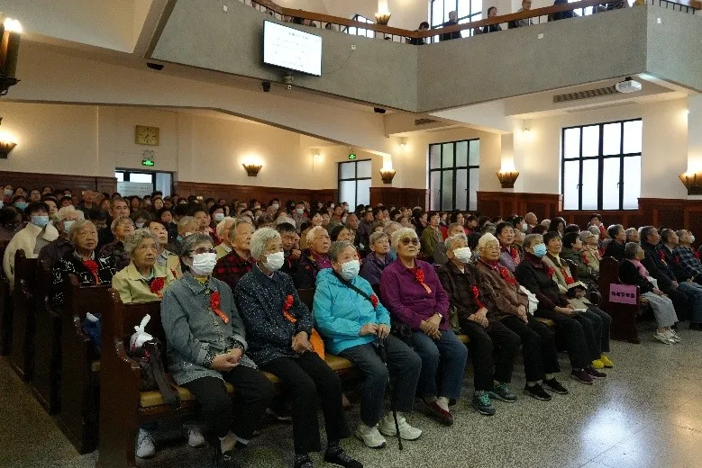 Huxi Church in Shanghai held a special worship service for elderly believers on October 26, 2025.