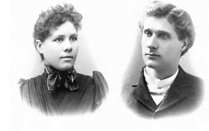 Hannah Rorem and Halvor Ronning, 1891.