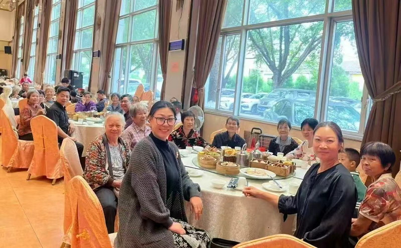 Huanglian Church organized a love feast with the elderly Christians, marking the Double Ninth Festival in Shunde, Foshan City, Guangdong Province, at the end of October, 2025.