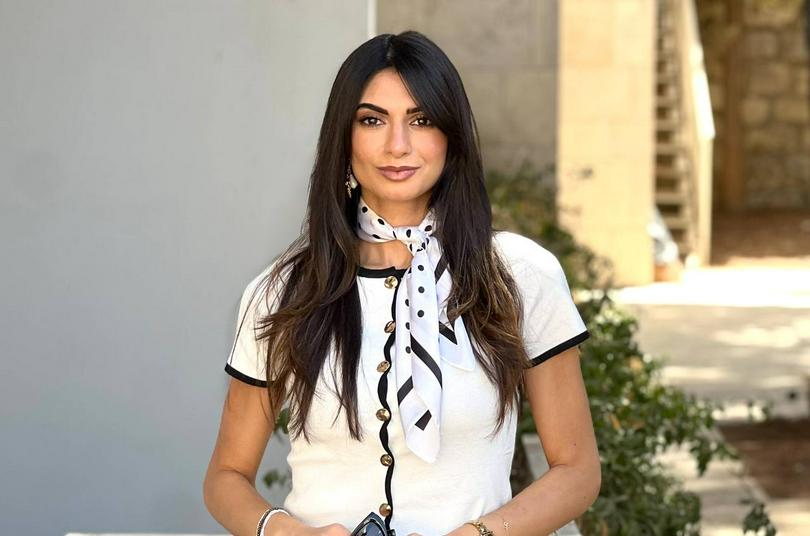 Nathalie Losar, a member of the Christmas Lutheran Church in Bethlehem.