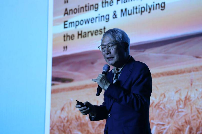 Dr. James Hwang, leader of the Billion Soul Harvest movement, shared message during the Global Harvest Summit 2025 on Jeju Island, South Korea, from November 1 to 5, 2025.