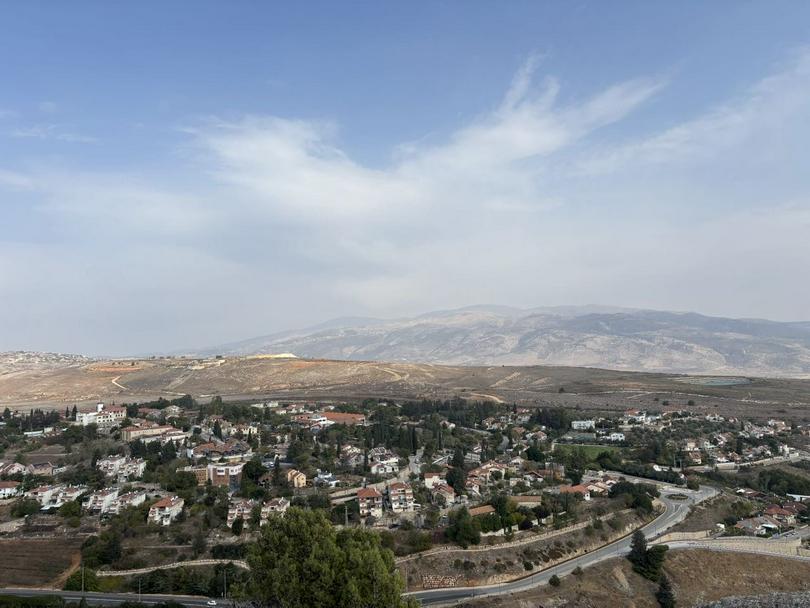 The town of Metula in northern Israel 