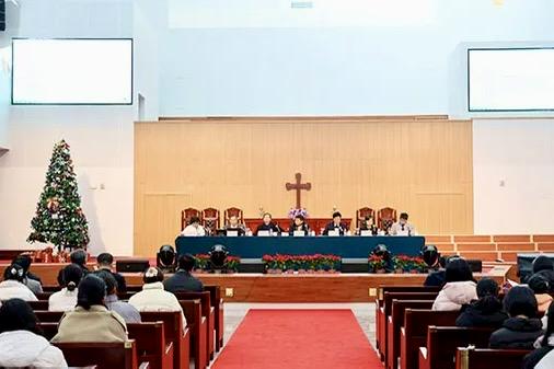 Nanjing Union Theological Seminary hosted a symposium titled "The Theological Thought of Bishop K.H. Ting and the Sinicization of Christianity," marking the 110th birth anniversary of Bishop K.H. Ting, in Nanjing, Jiangsu, on December 9, 2025.