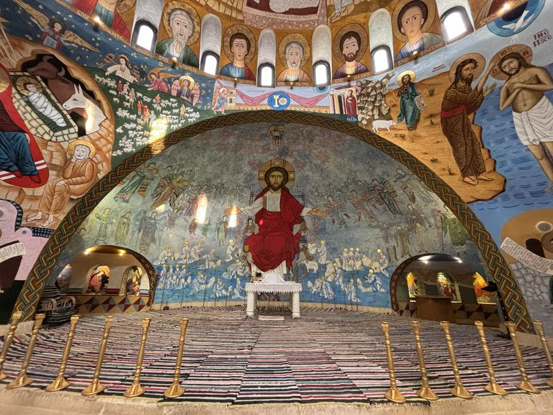 The Church of the Resurrection at the Anaphora Retreat Center, Wadi El Natrun, Egypt 