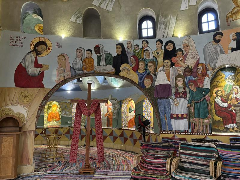 The Church of the Resurrection at the Anaphora Retreat Center, Wadi El Natrun, Egypt