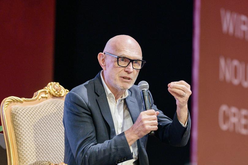 Dr Miroslav Volf, the Henry B. Wright Professor of Systematic Theology and the Founding Director of the Yale Center for Faith & Culture at Yale University, spoke during the plenary session of "Unpacking Apostolic Faith—Living the Nicene Creed in Context" during the World Council of Churches' Sixth Conference on Faith and Order in Wald El Natrun, Egypt on October 25, 2024.