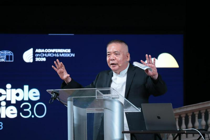 Dr. Bambang Budijanto, general secretary of the AEA, spoke at the opening session of ACCM 2026 at GCF South Metro in Alabang, Metro Manila, June 9.