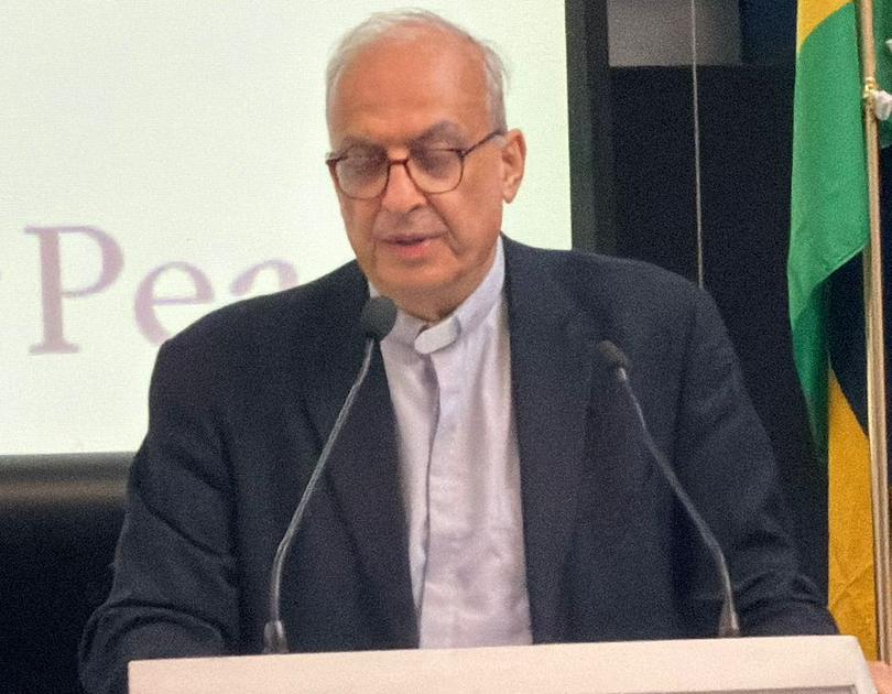 Rev. Botrus Mansour, secretary general of the World Evangelical Alliance, spoke at the Religions for Peace 2026 International Council Meeting in Mauritius on June 23–25, 2026.
