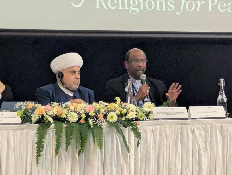 World Council of Churches general secretary Rev. Prof. Dr Jerry Pillay spoke as a panel speaker at the Religions for Peace 2026 International Council Meeting, held in Mauritius, 23–25 June, under the theme “Forging Pathways for Shared Sacred Flourishing.”