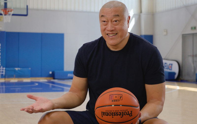 Ma Jian, the first Chinese basketballer to play in college in the NCAA, the United States