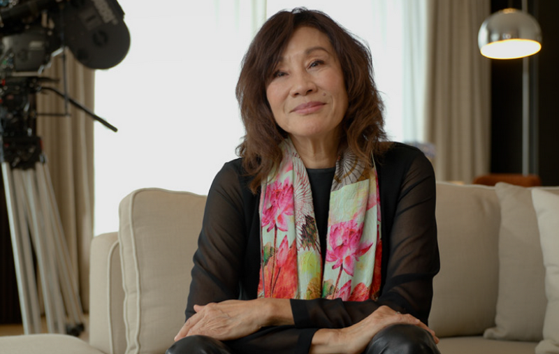 Janet Yang, who served as president of the Academy of Motion Picture Arts and Sciences from 2022 to 2025 (Oscars) and accompanied Steven Spielberg during the filming of "Empire of the Sun"
