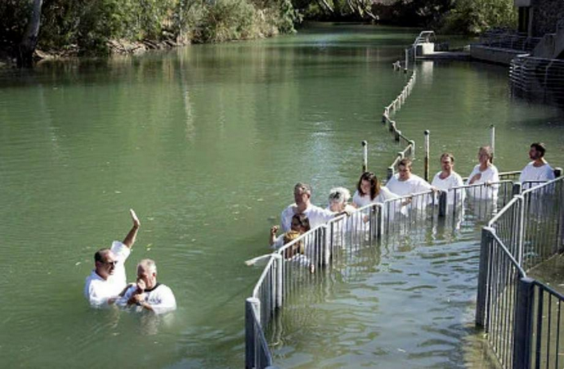 Baptism in the Jordon River
