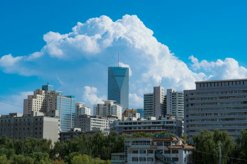 Buildings in the city