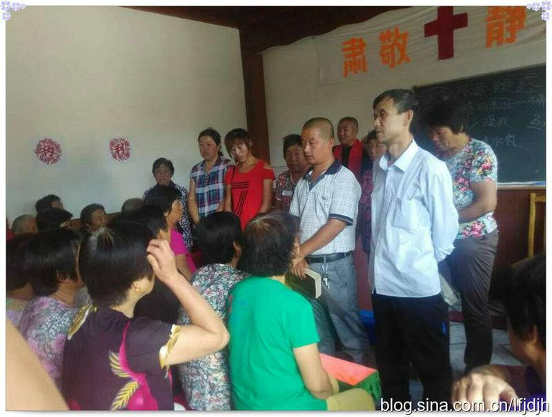 Urban churched held baptist thanksgiving meeting in Linfen City