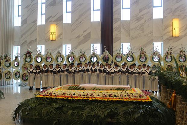 Funeral of NUTS Prof. Wang Weifan