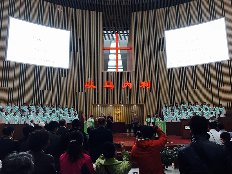 The Amity Foundation celebrated its 30th Anni in the Holy Word Church, Nanjing, Jiangsu Province, on November 8, 2015.