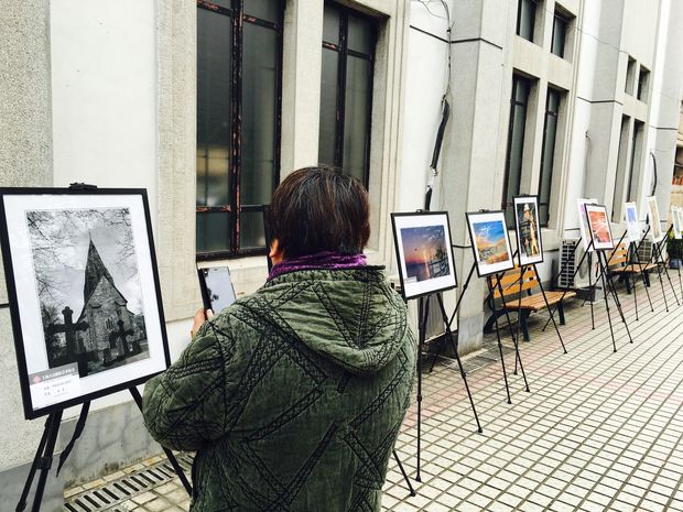 The bazaar held in Hudong Church