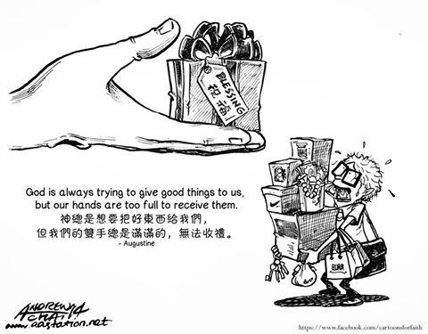 How do we block God's blessing?