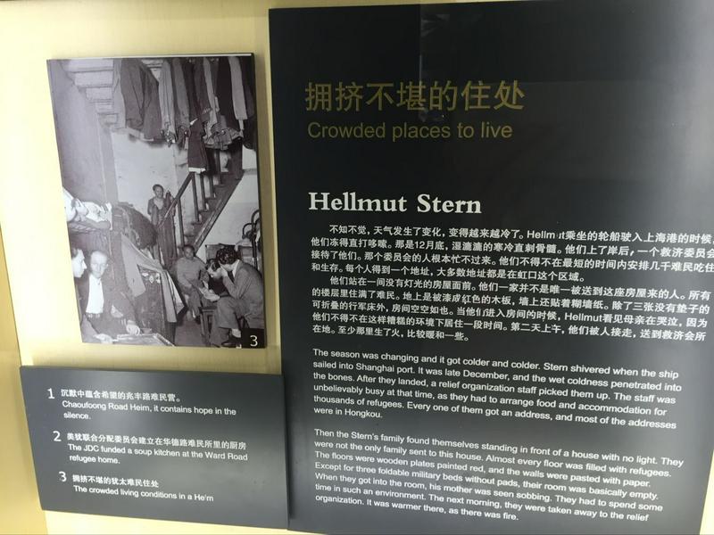 The Jews lived in crowded apartments