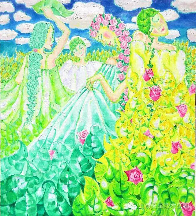 He Xie: Series "Trees in the Garden of Eden"