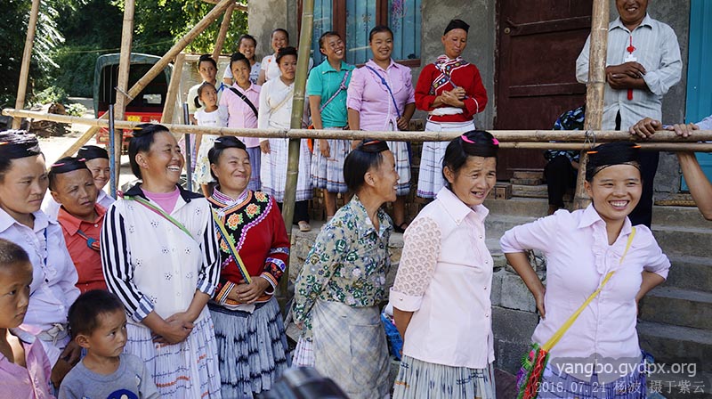 The Miao people are listening to Steve's talking (Photo provided to CCD)